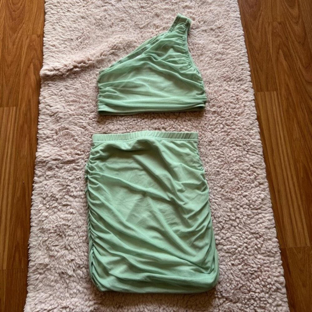 Top and skirt set